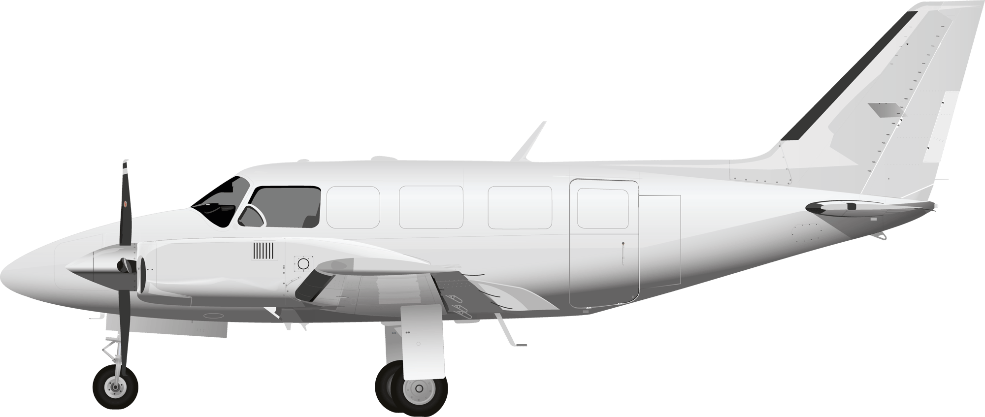 22 PIPER PA-31 15 INCH ISOLATED-1
